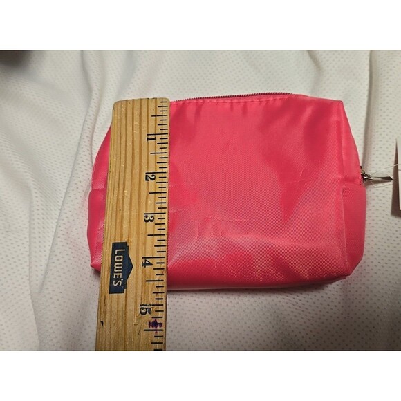 Mini Lipstick Bag Small Bag Storage - Coin Pouch Cosmetic Bag Makeup Bag PINK - Picture 3 of 4